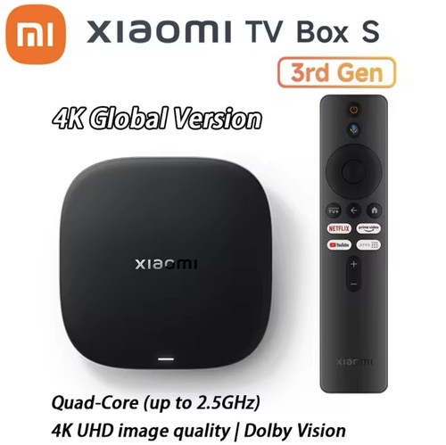 Xiaomi box 4k - 4k, 3ª